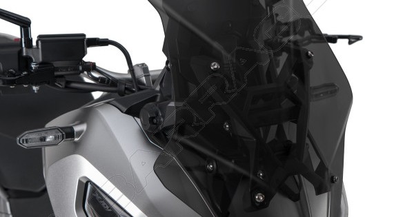 Würfel SPORT Windschutzscheibe Für Honda X-ADV 750 (2021-2023) – Schwarz Matt, 4 Mm PMMA
